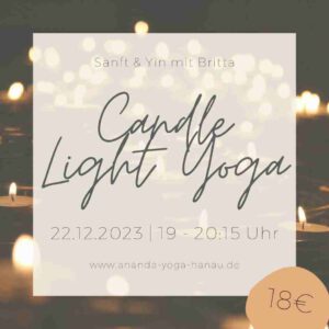 Candlelight Yoga 22.12.23