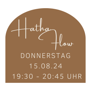 Blockpause – Hatha Flow – Donnerstag, 15.08.24 19:30 Uhr